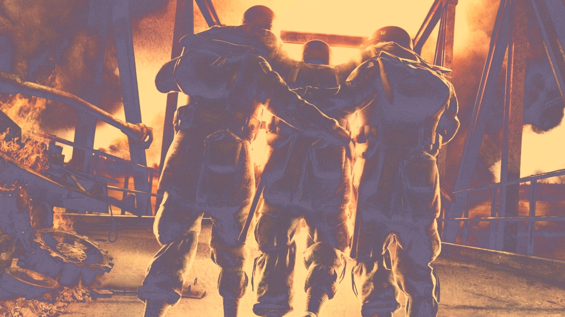 На войне обои