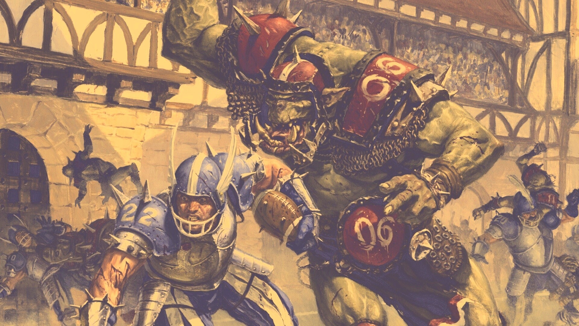 Игра людей и орков обои