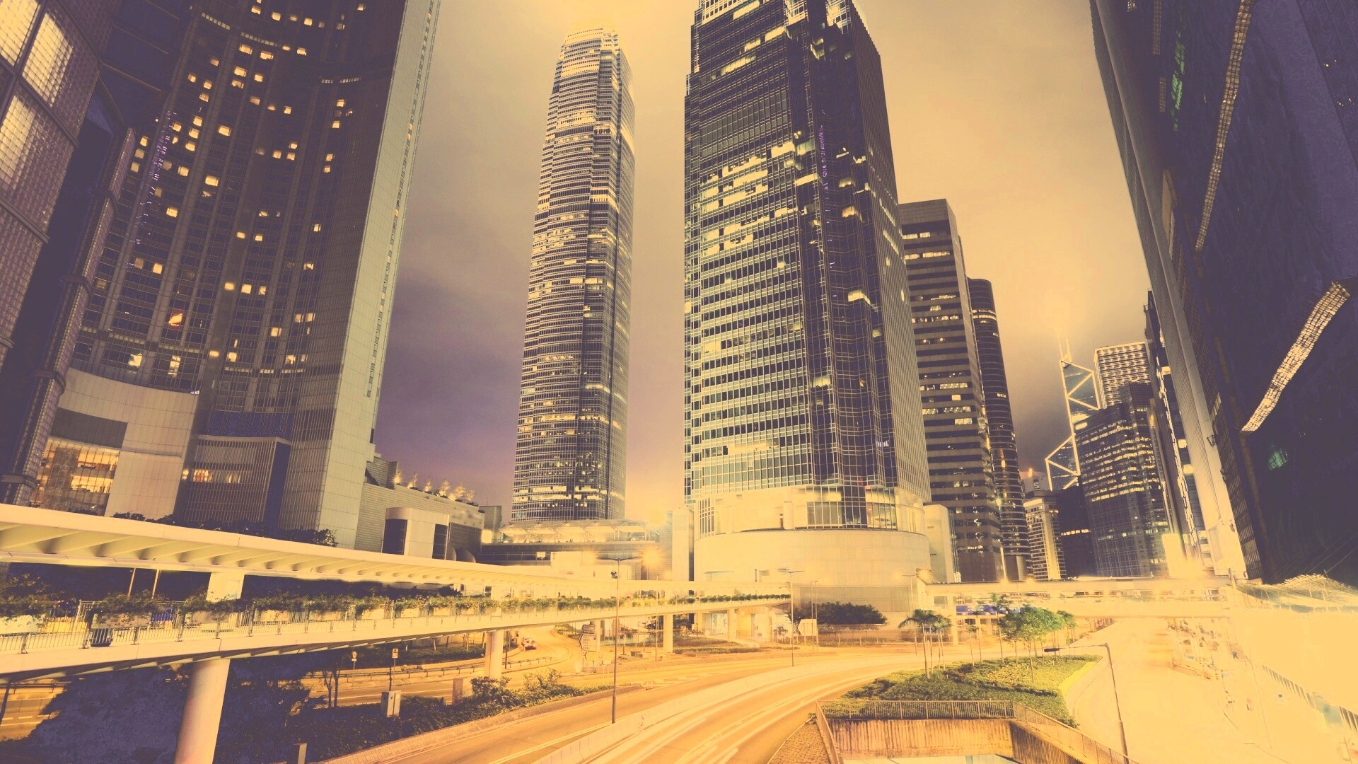 Жизнь в большом городе обои