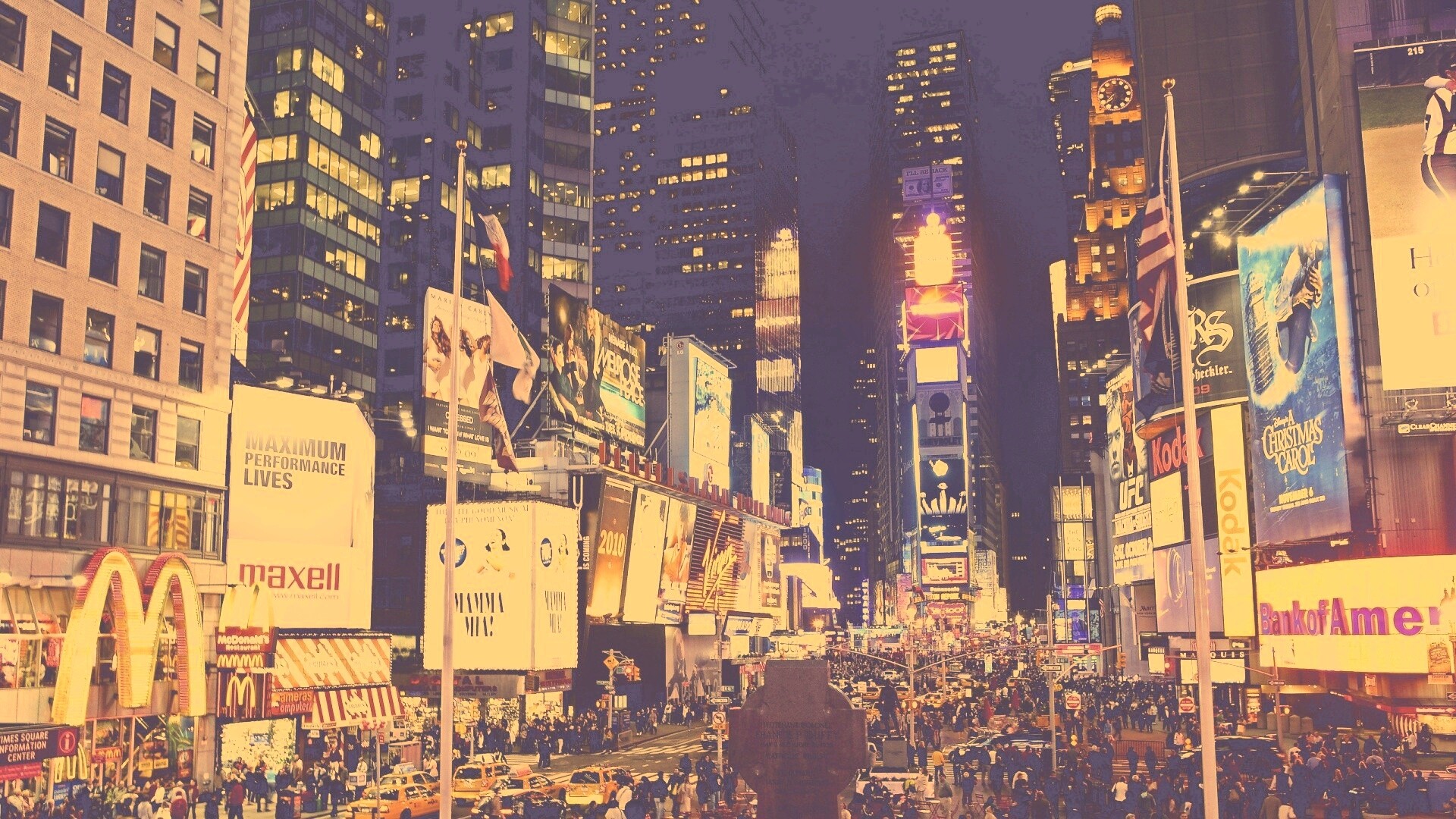 Таймсквер обои