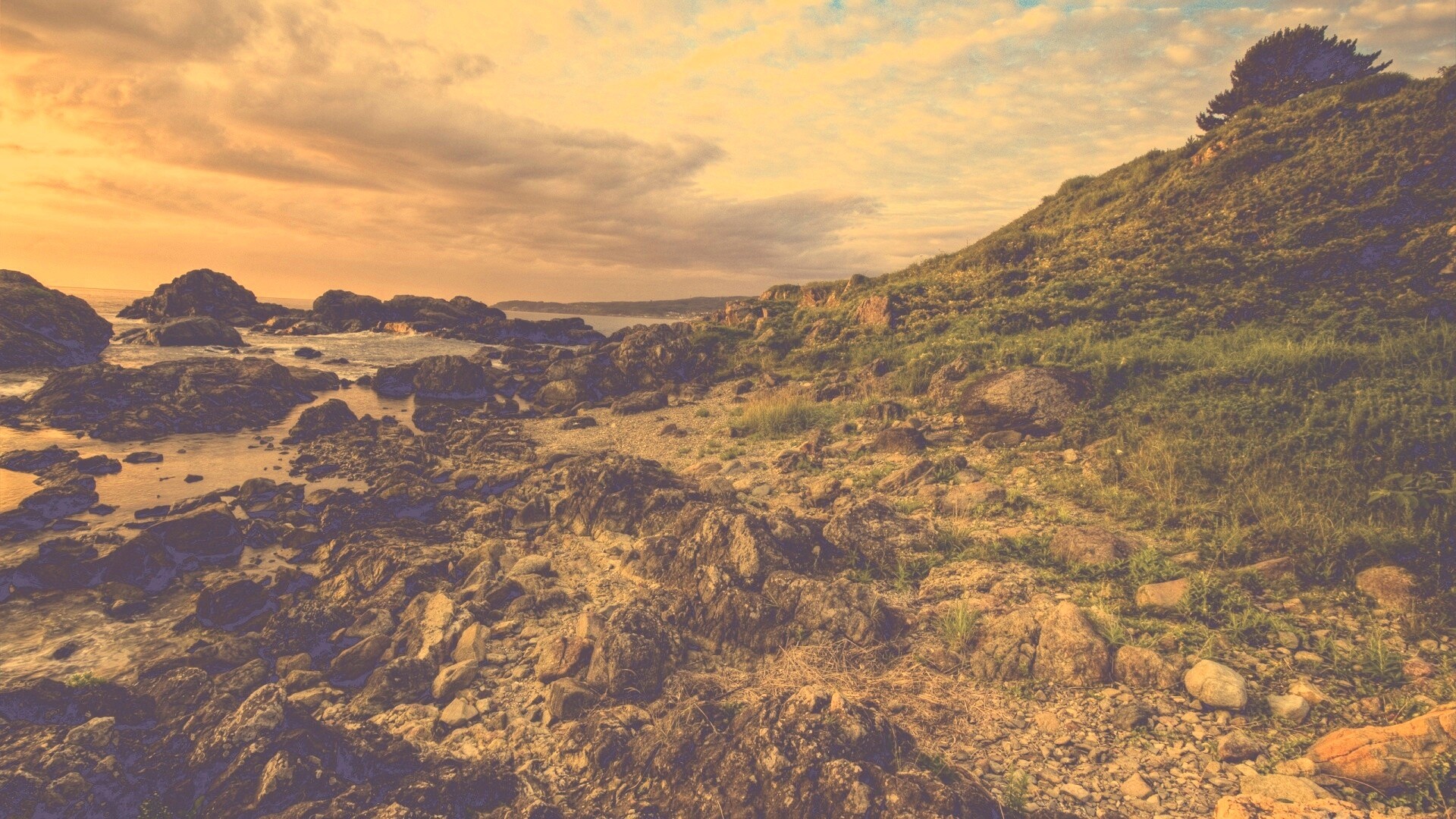 Камни, море... обои