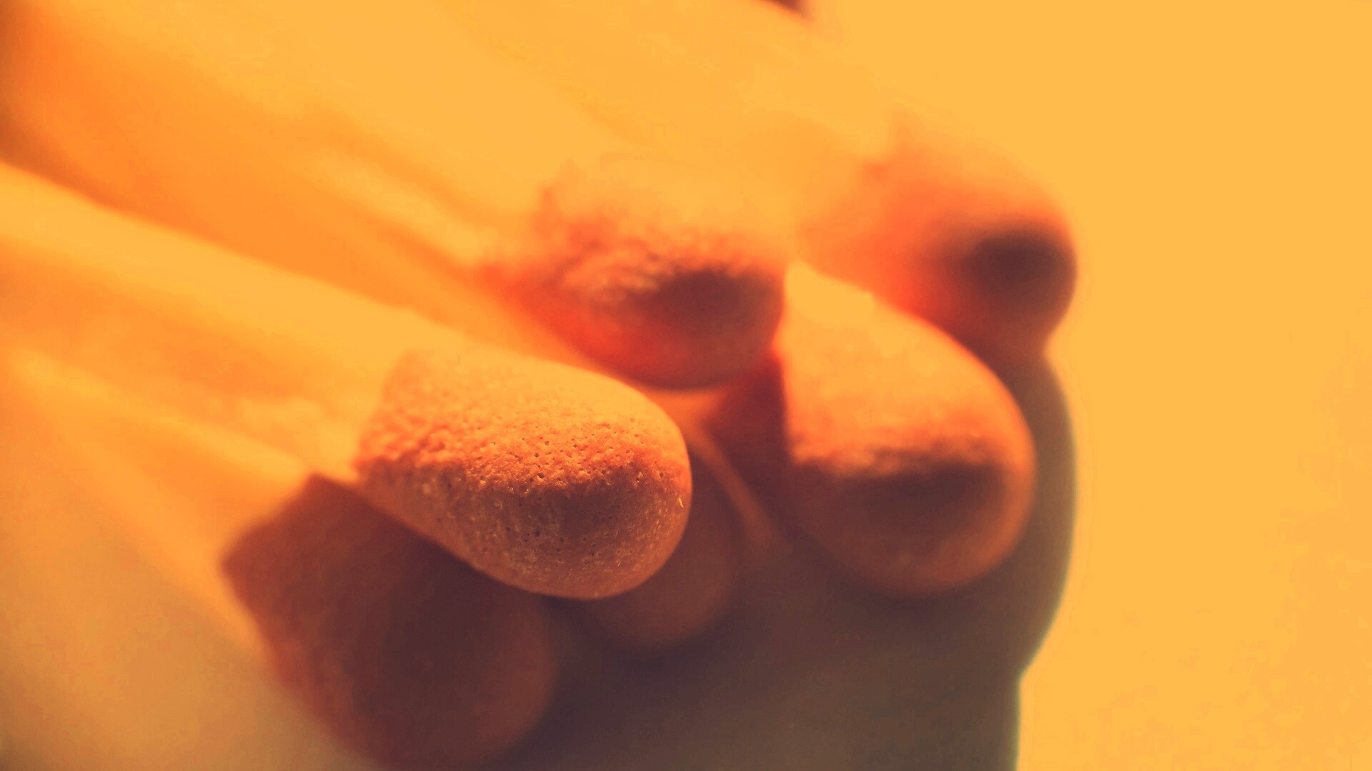 Спички в макро съемке обои