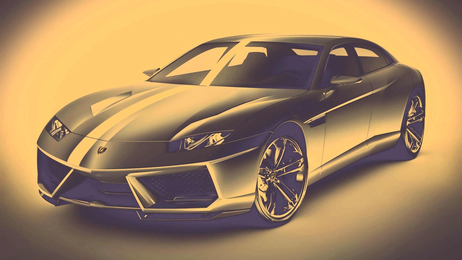 Рендер автомобиля обои