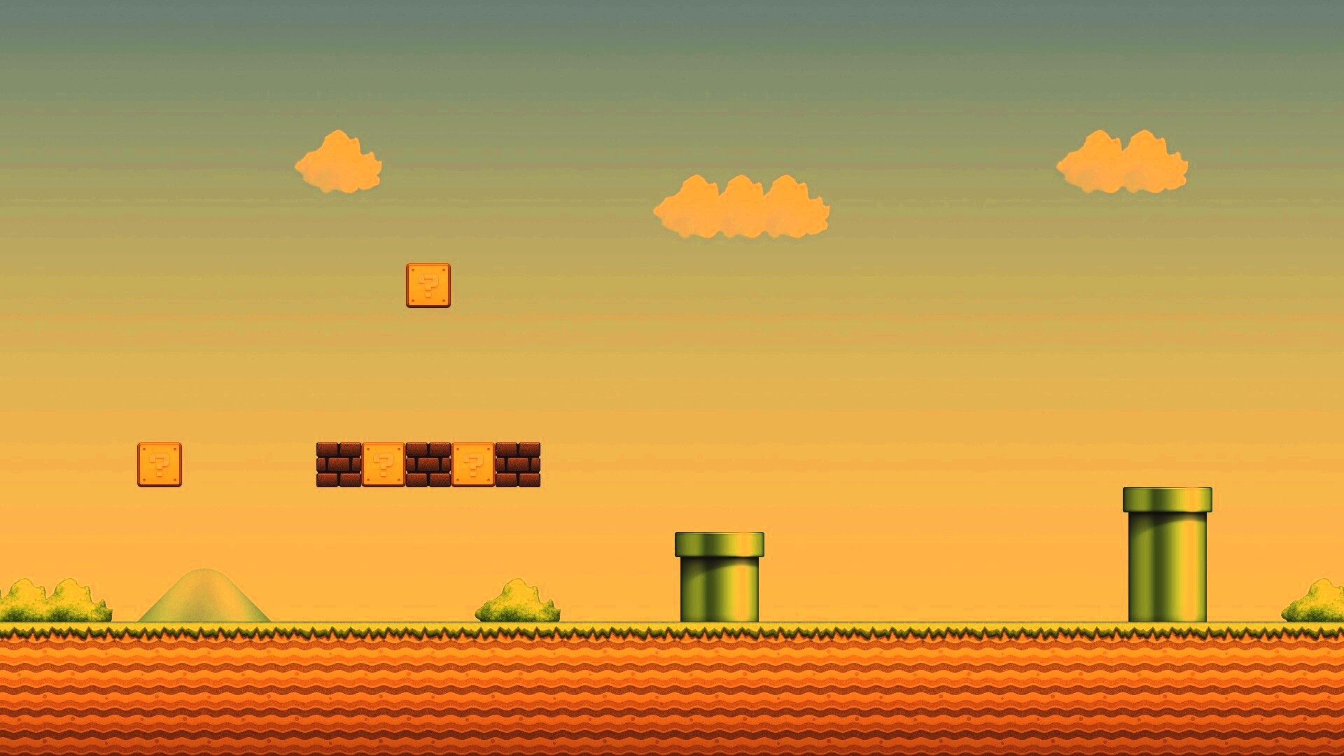 Мир супермарио обои