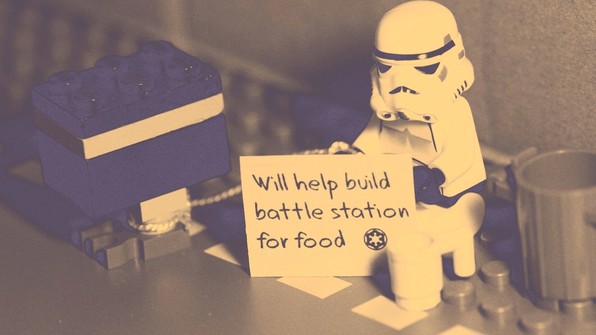 Помогу построить Звезду Смерти за еду обои