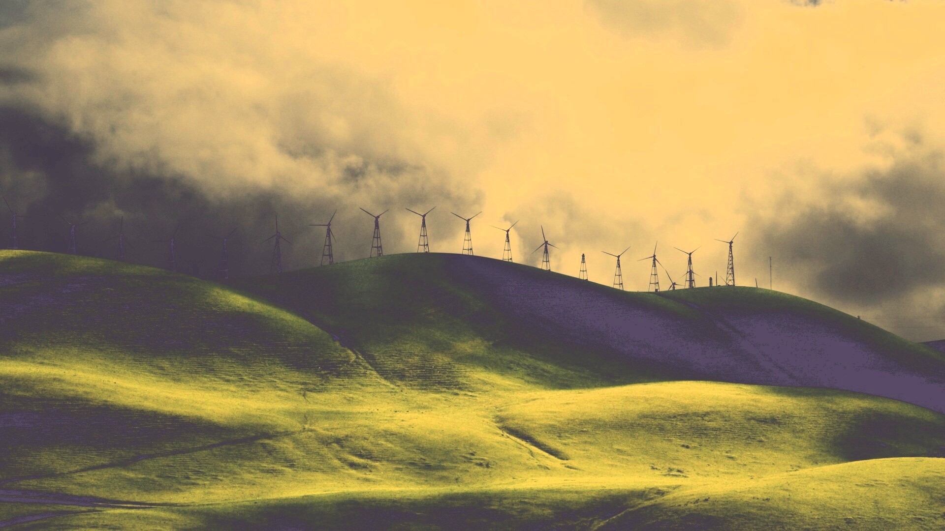 Время ветряков обои