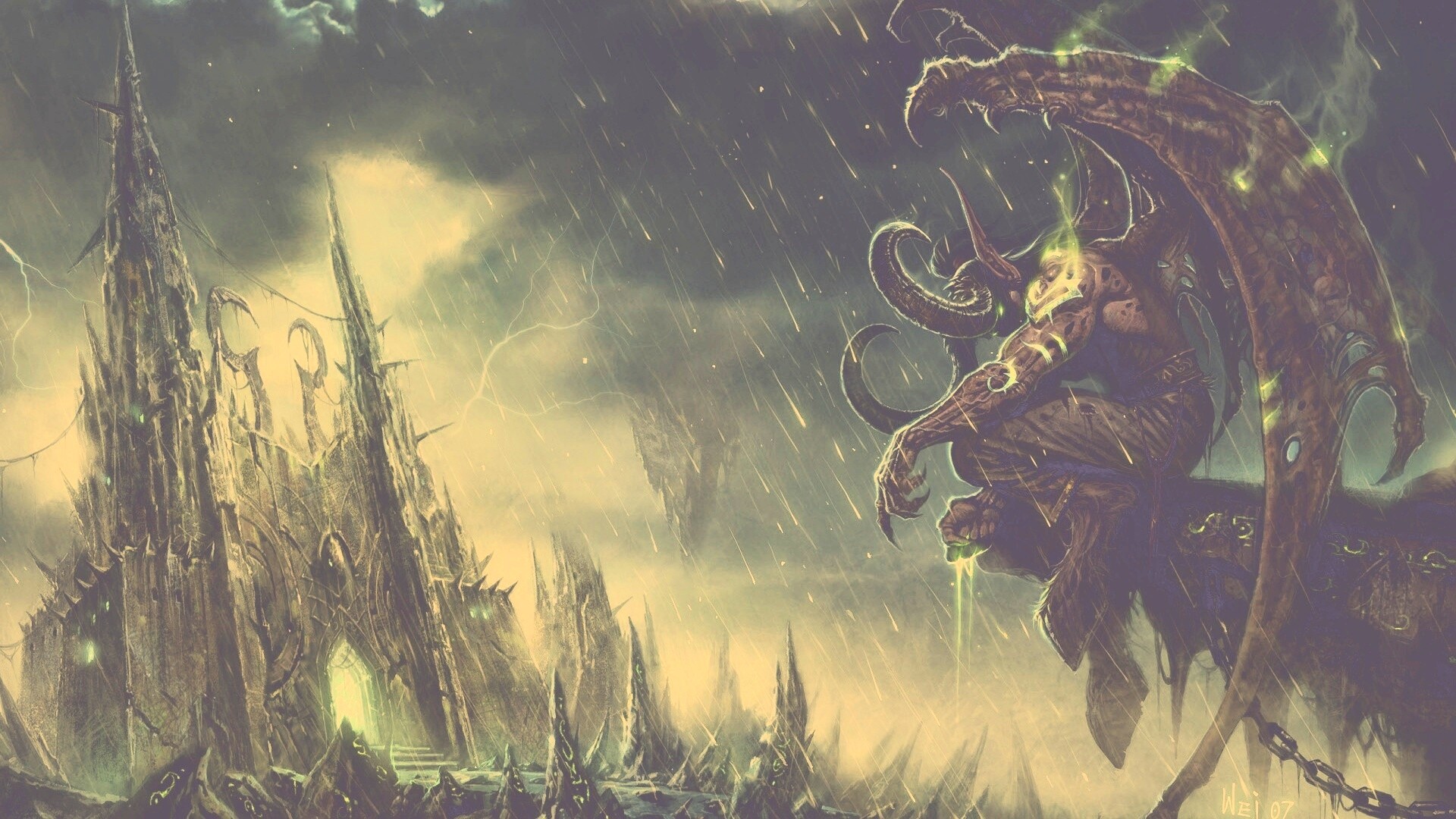 Иллидан обои