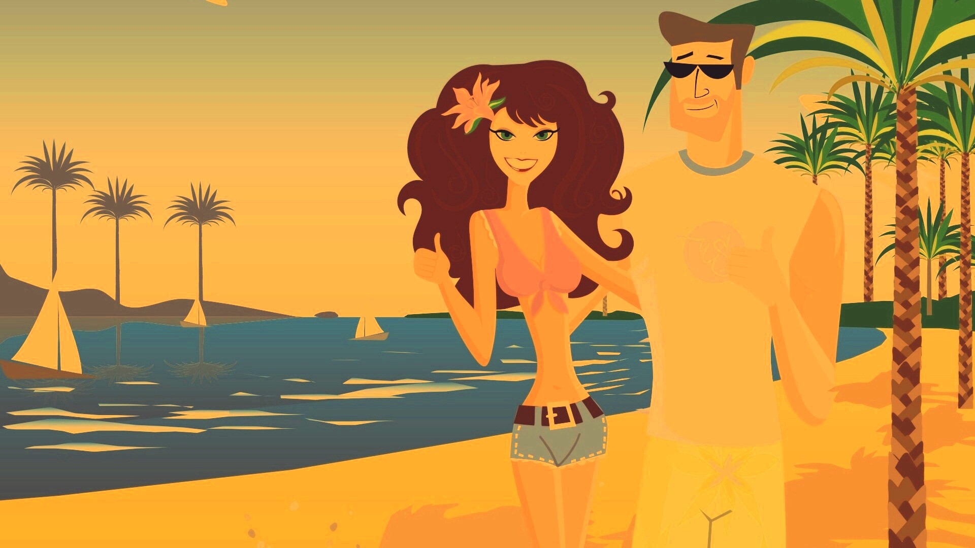 Отпуск на позитиве обои