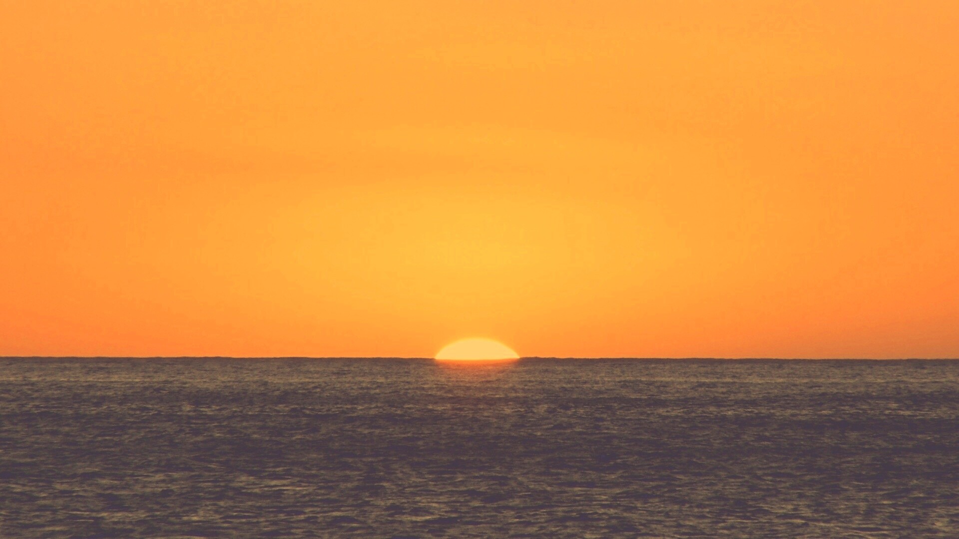 Идеальный закат обои