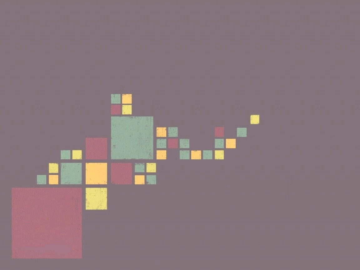 Цветные кубы обои