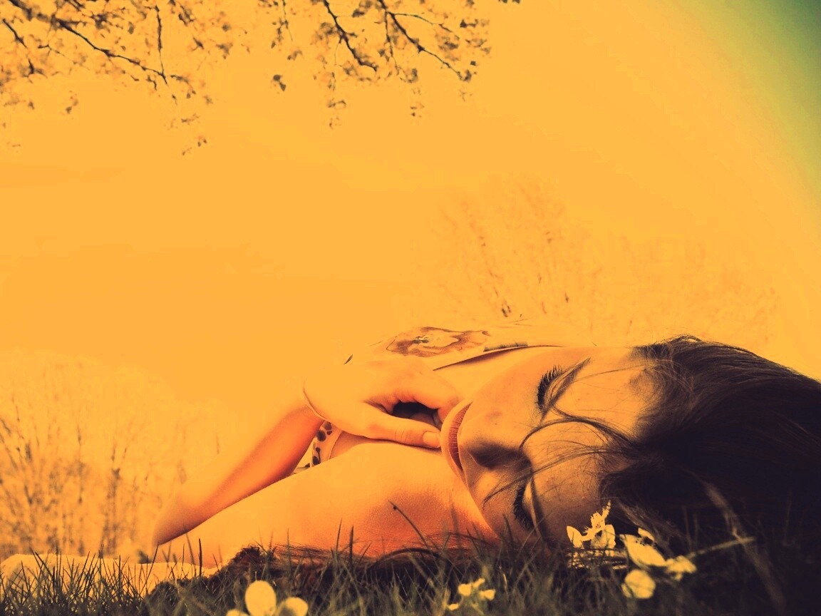 На природе обои