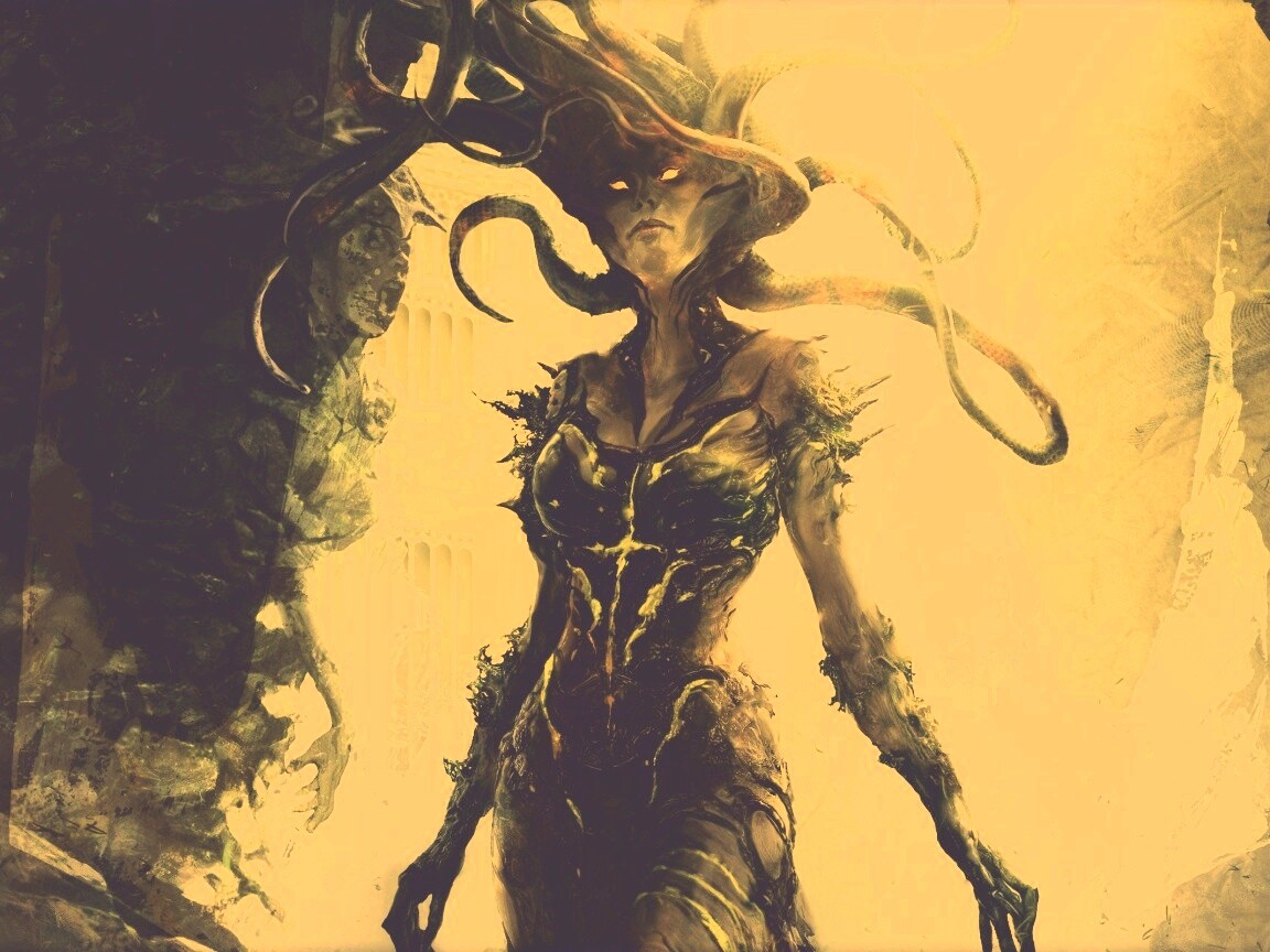 Горгона обои