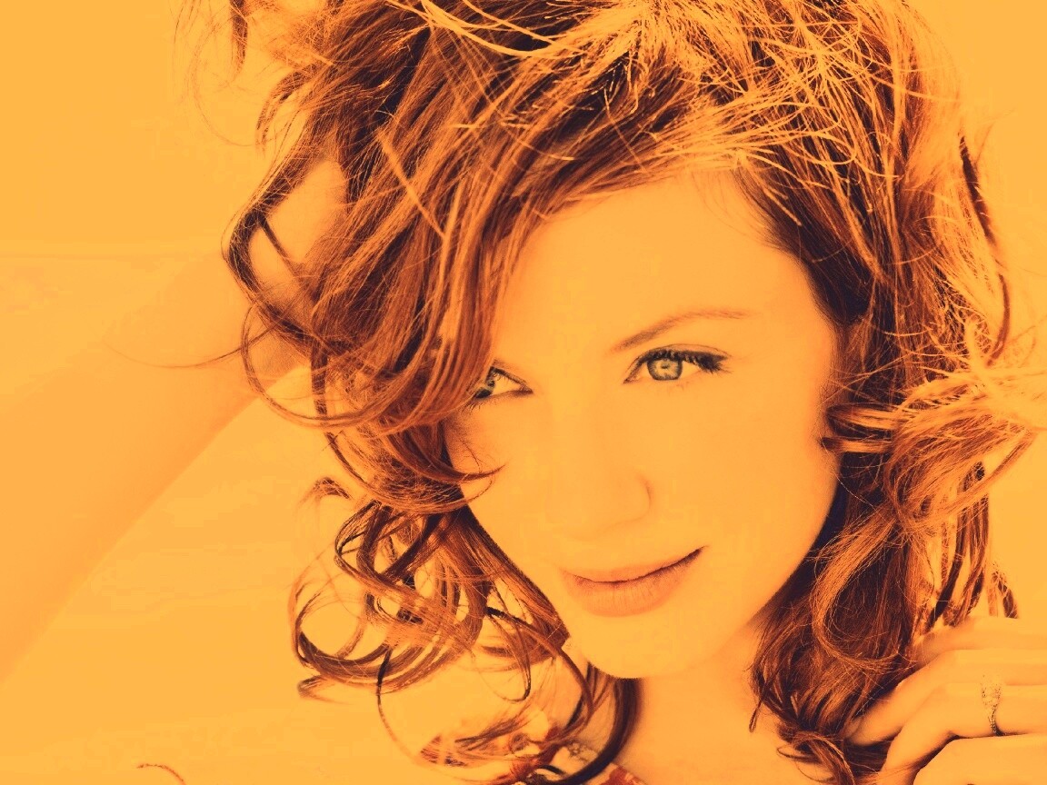 Рыжая красавица обои