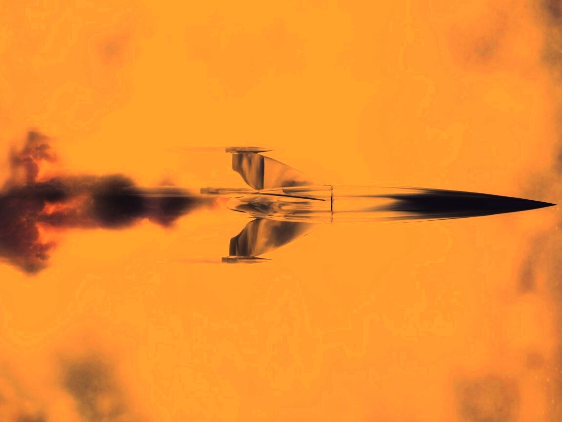 Ракета в полете обои