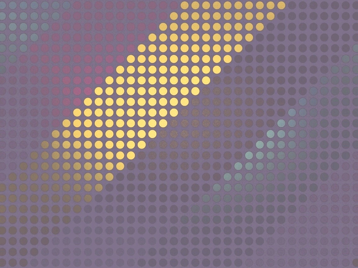 Полосы из цветных кругов обои