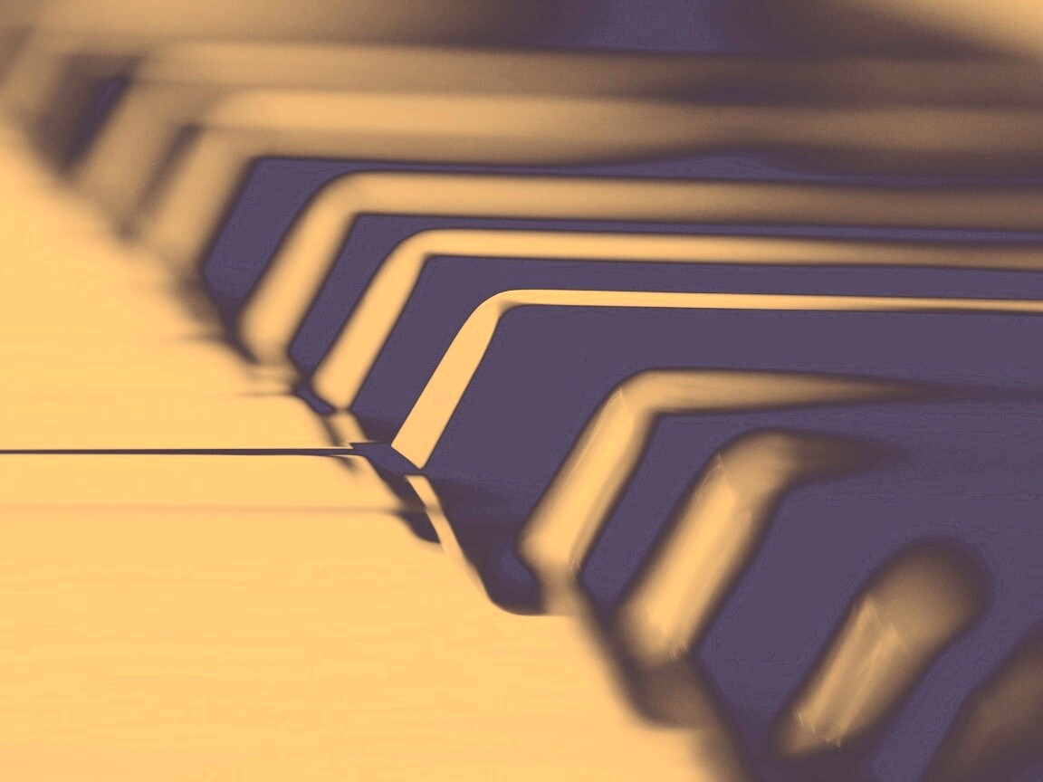 Клавиши  рояля обои