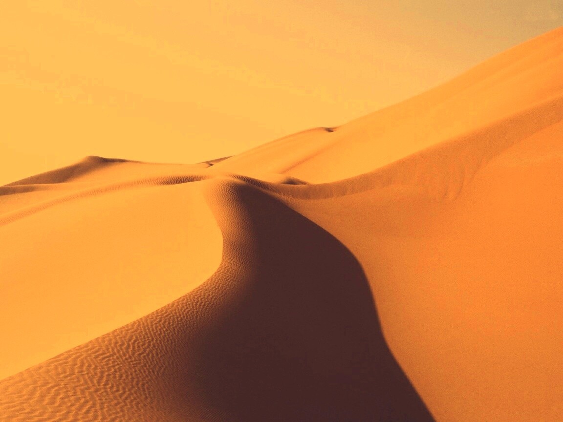 Барханы в пустыне обои
