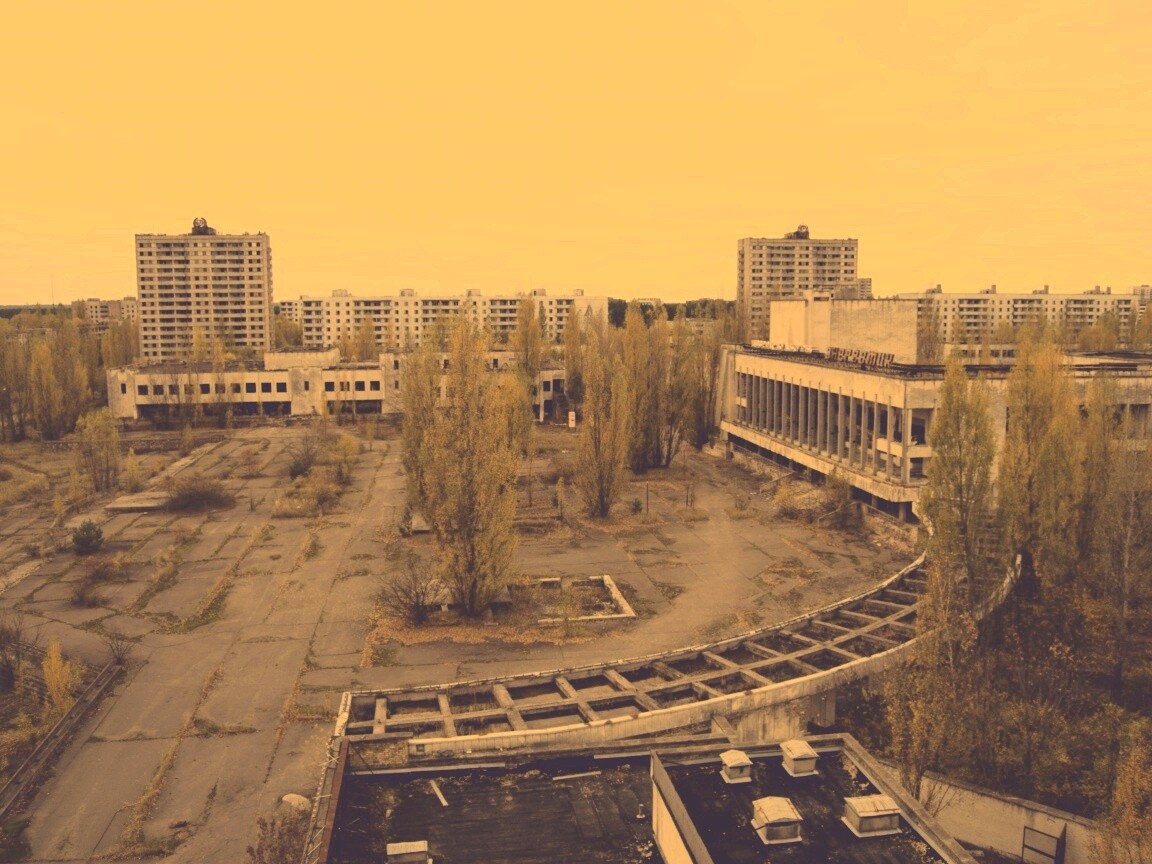 Площадь в Припяти обои