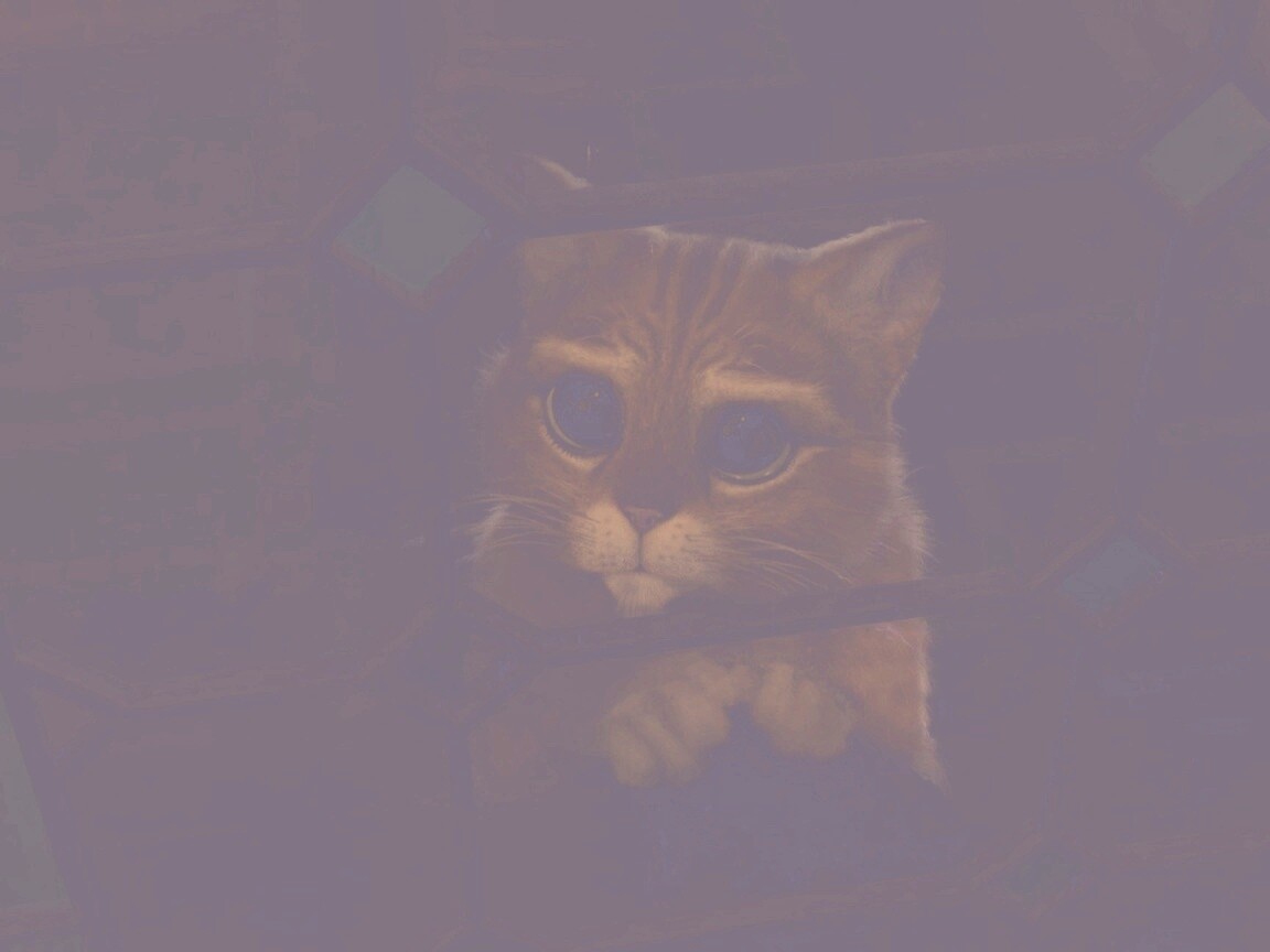 Кот в сапогах обои