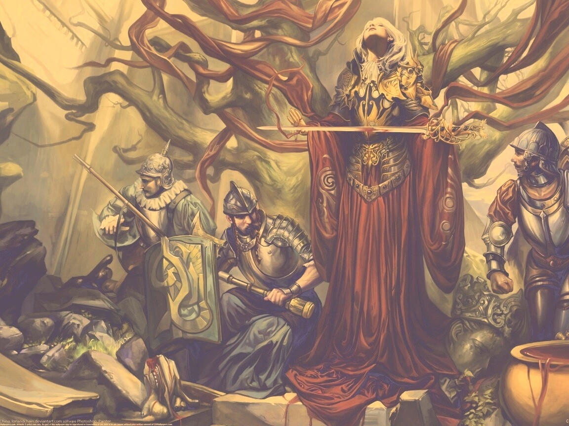 Королева с мечем обои