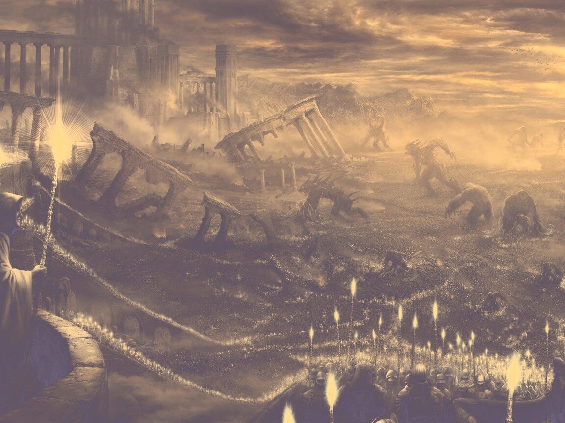 Добро против зла обои