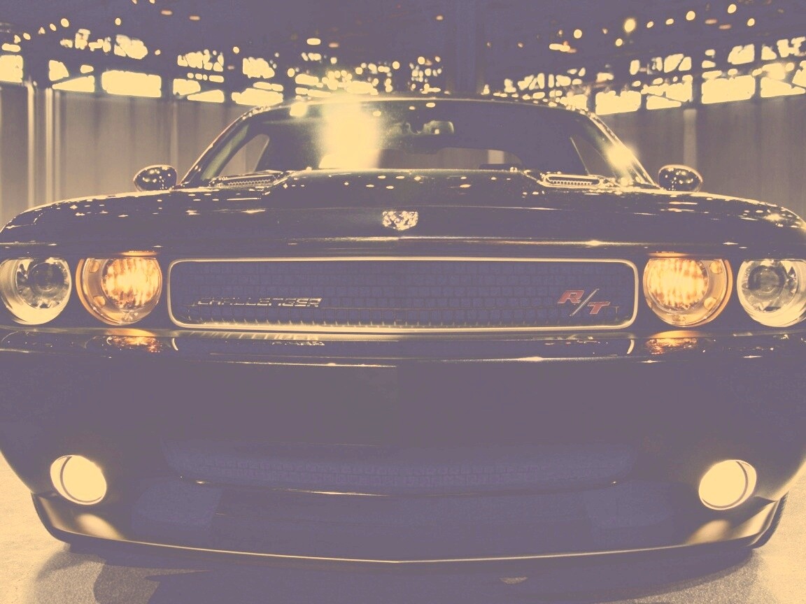 Фары Dodge Challender обои