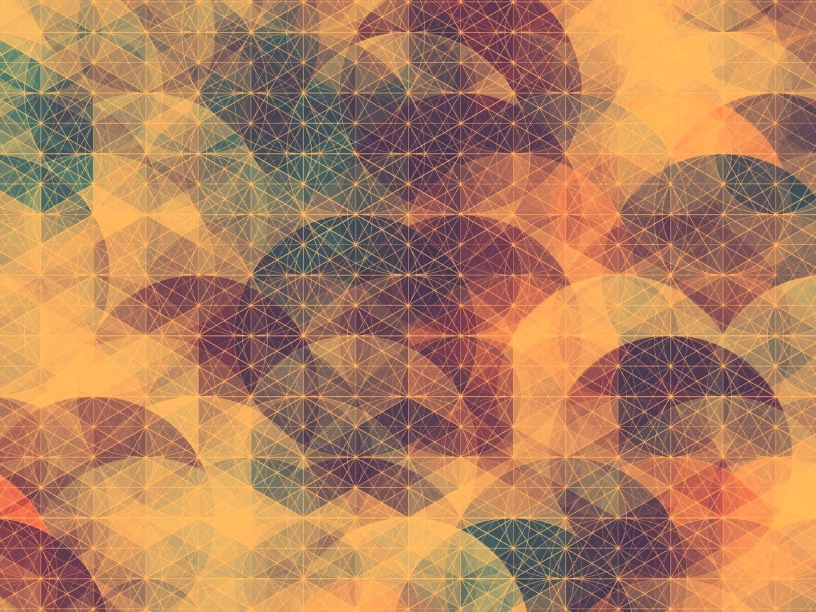 Узор из геометрических фигур обои