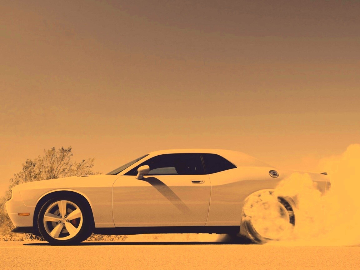 Стартующий Форд Мустанг обои