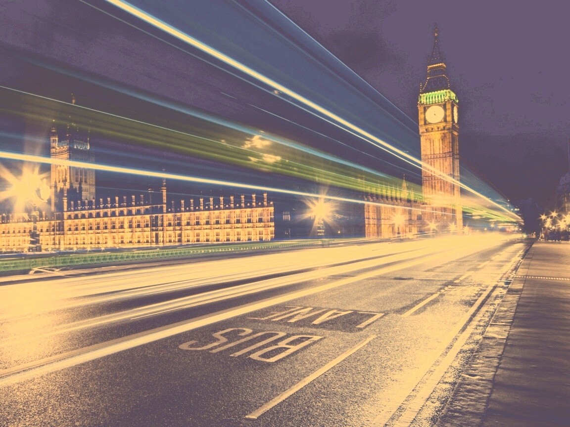 Ночной лондон обои