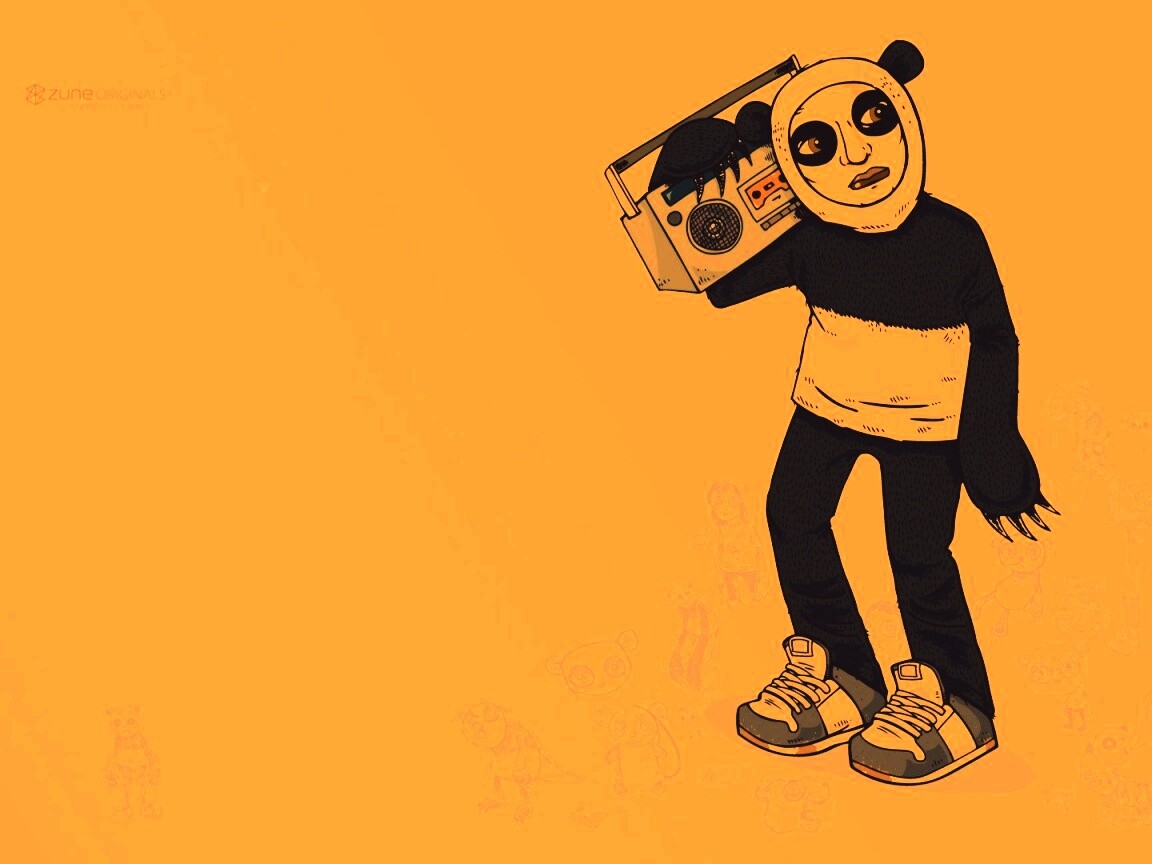 Панда - ньюэйдж обои