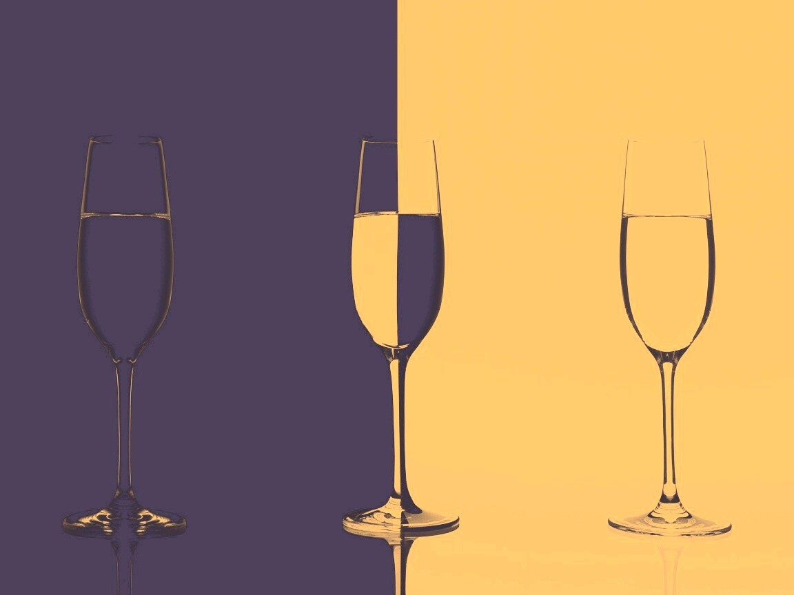 Бокалы обои