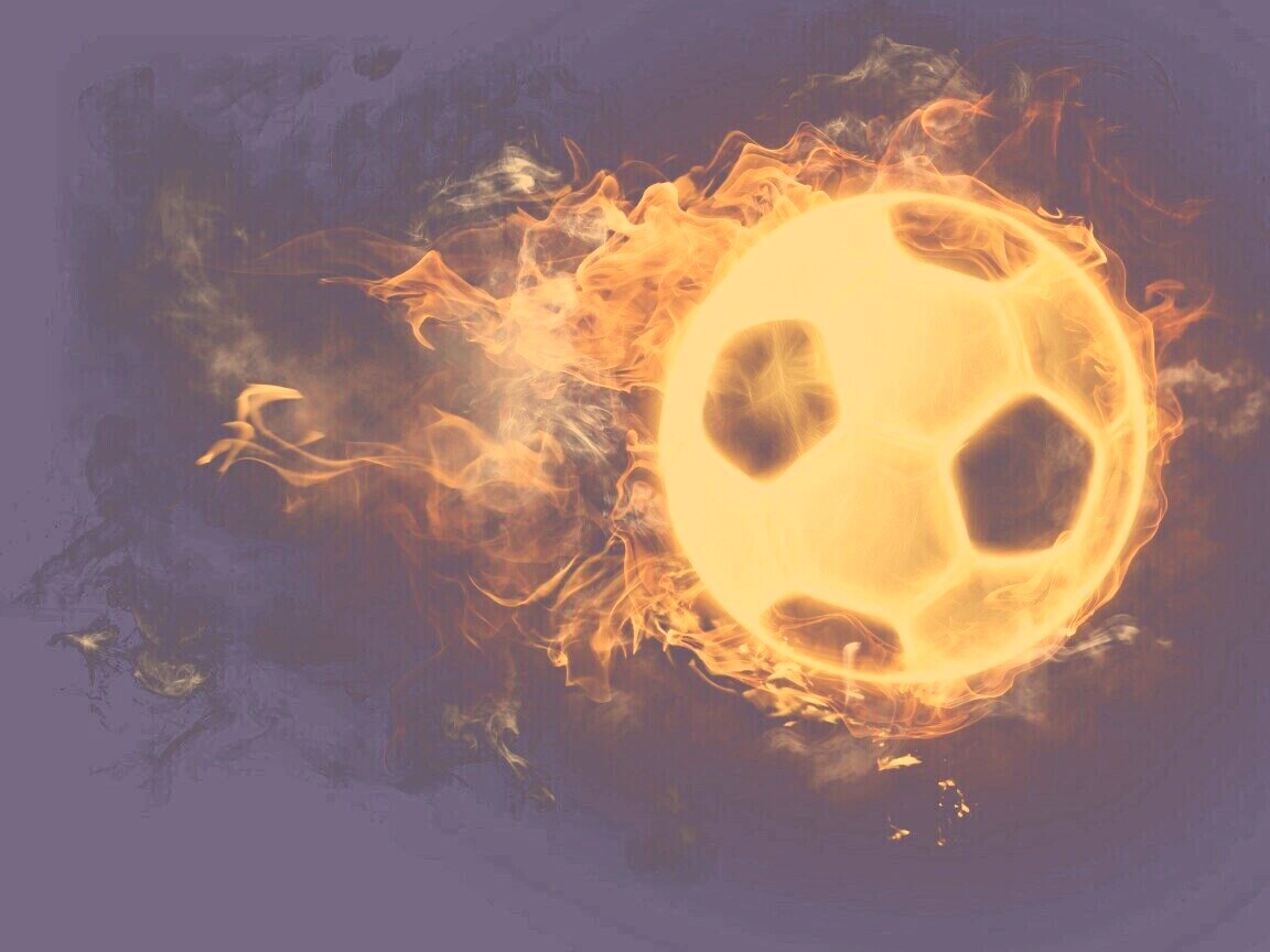 Огненный мяч обои