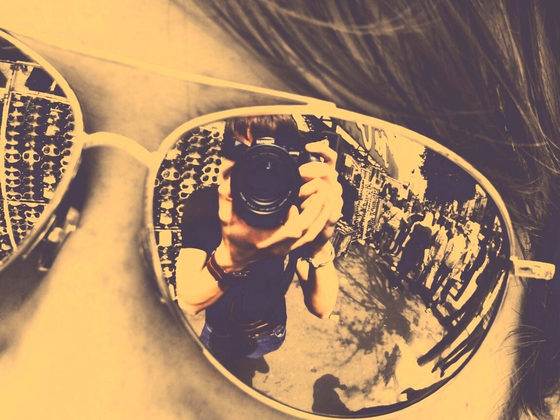 В очках обои