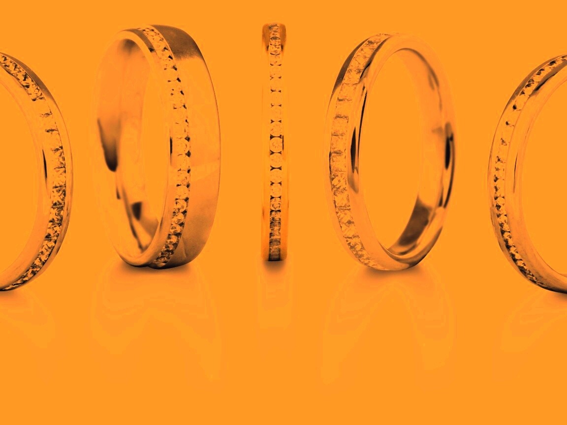 Кольца обои