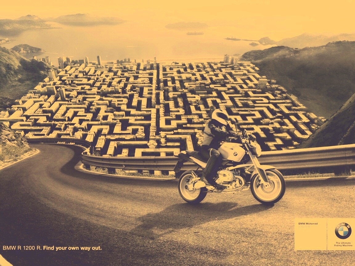 BMW R 1200 R. Найди свой путь наружу. обои