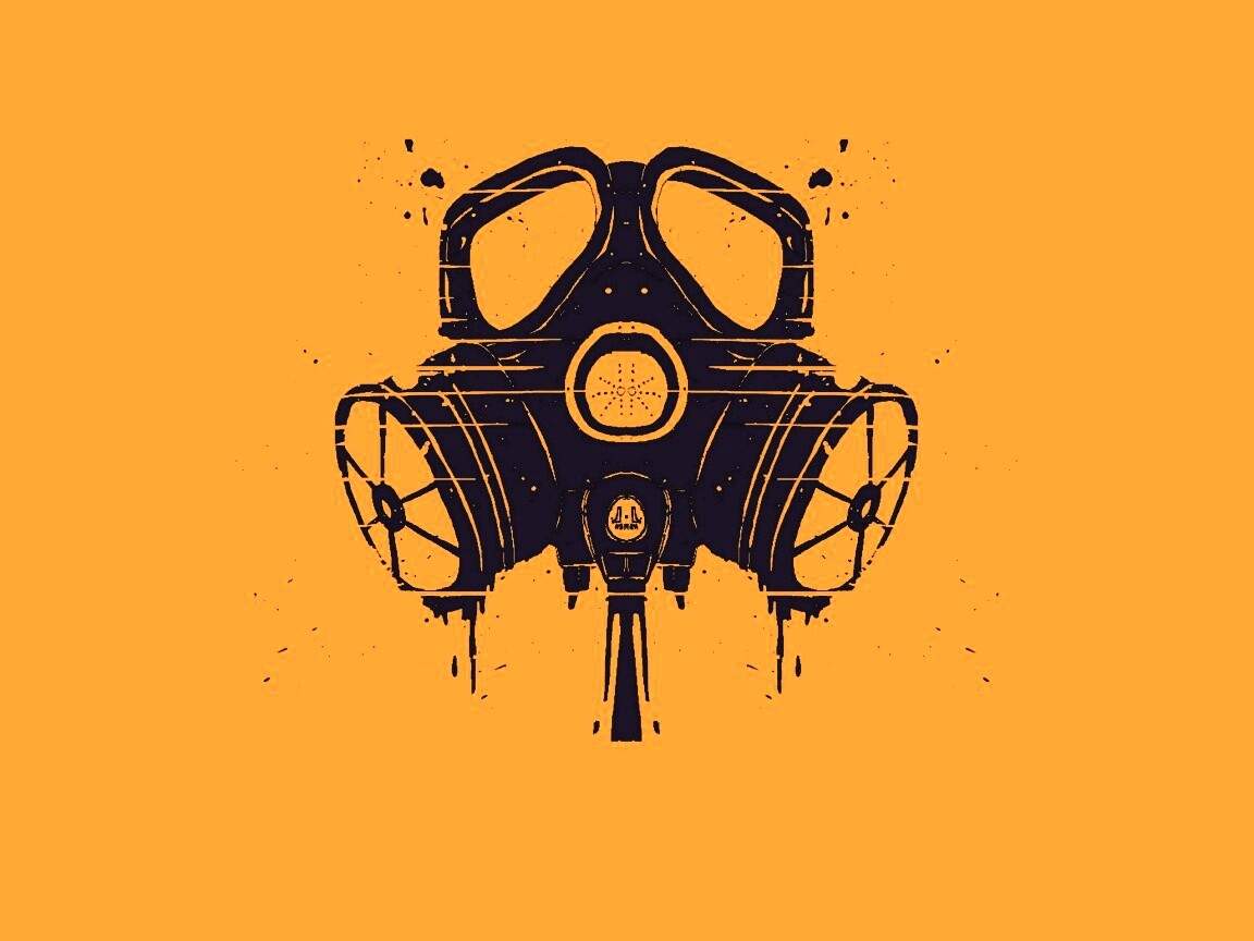 Противогаз обои