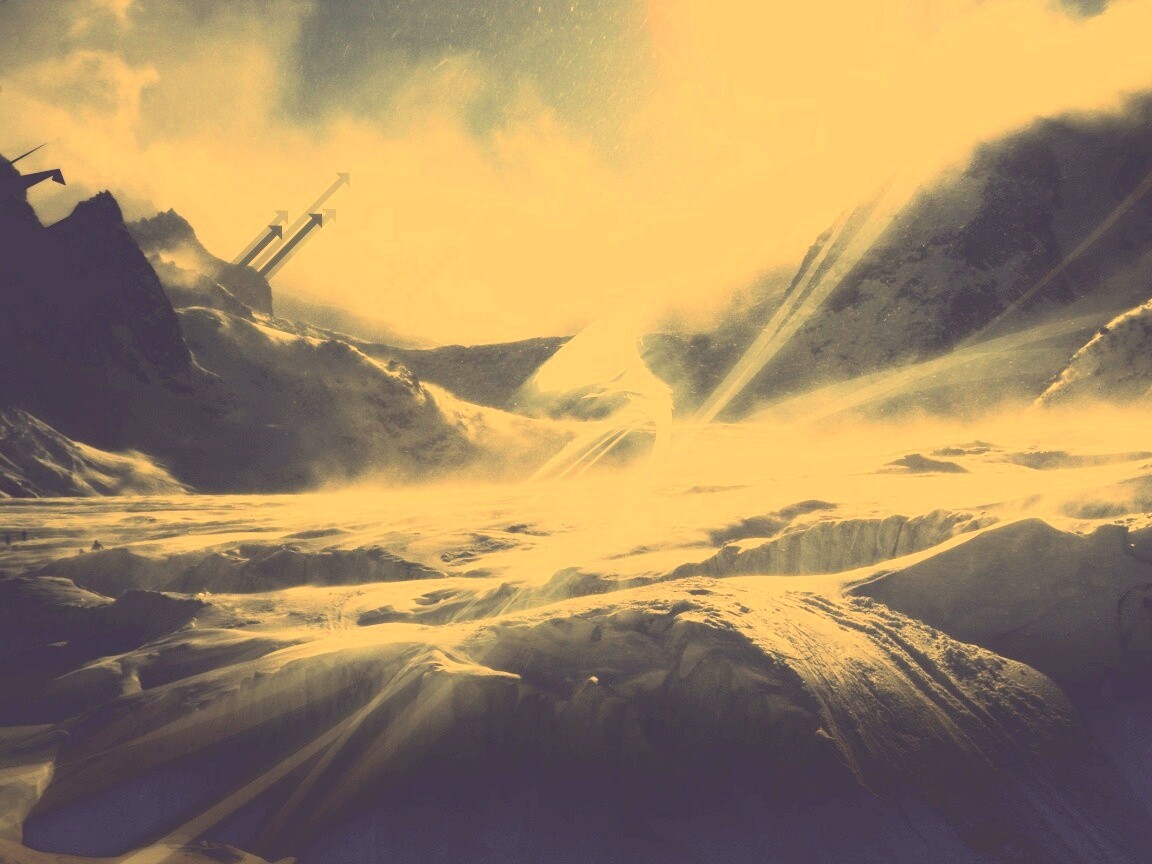 Туманные горы обои