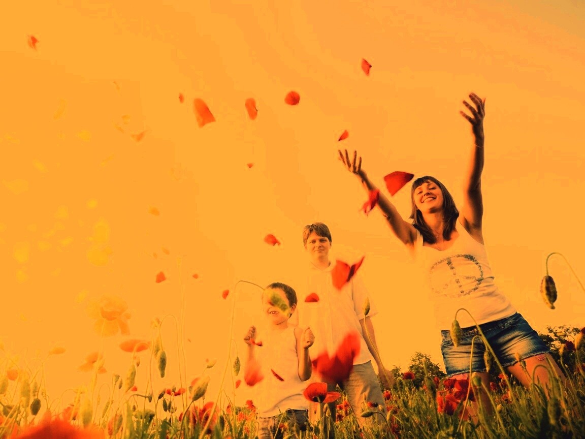 Счастье и радость обои