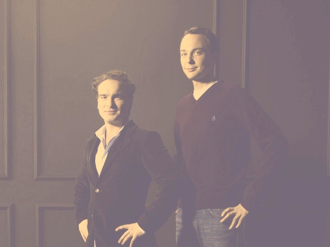 Джонни Галаки и Джим Парсонс обои