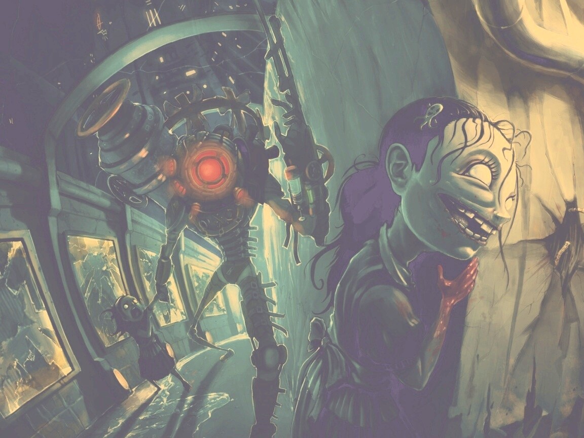 Фанарт Bioshock обои