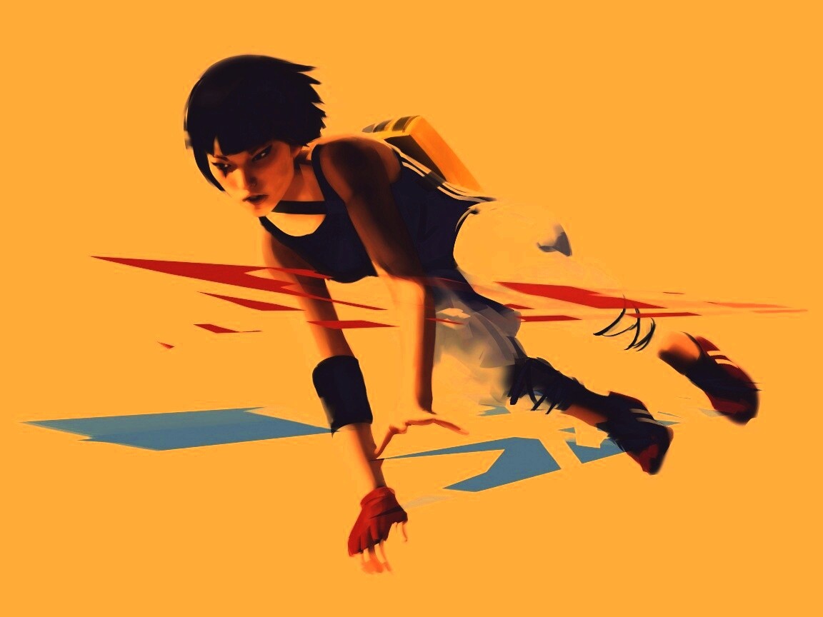 Фейт в прыжке обои