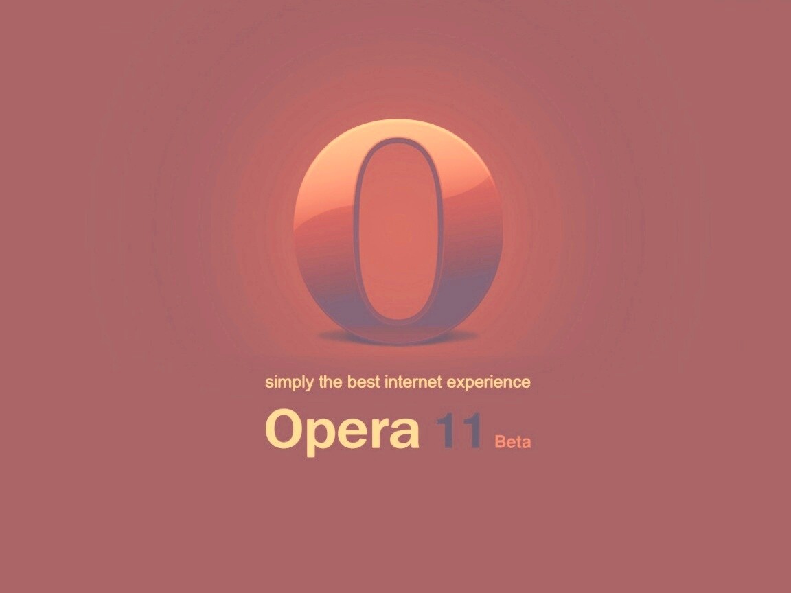 Opera 11 обои
