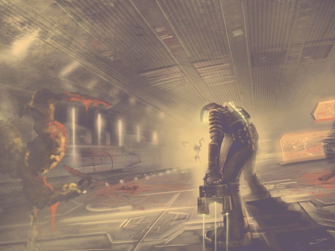 Фан арт Dead Space обои