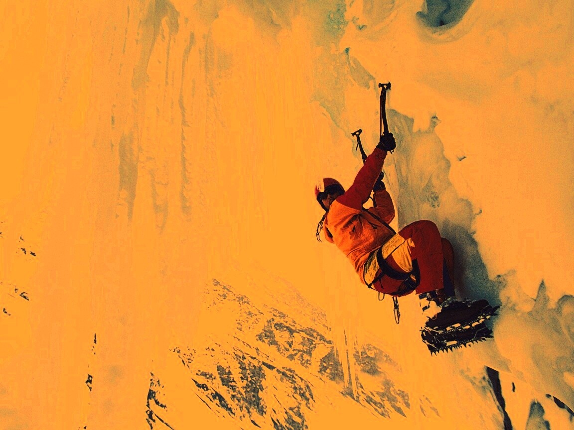 Альпинист обои