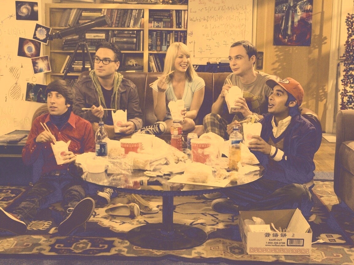 Теория большого взрыва обои