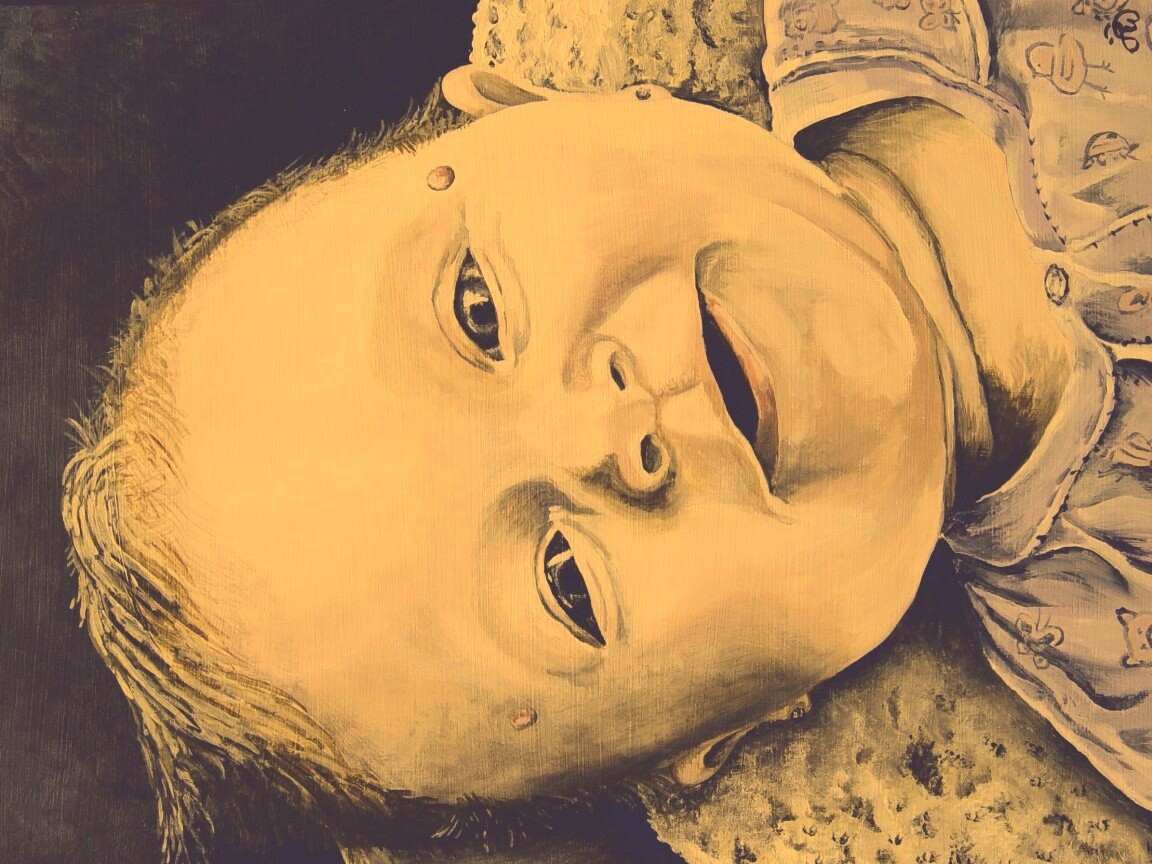 Портрет ребёнка обои