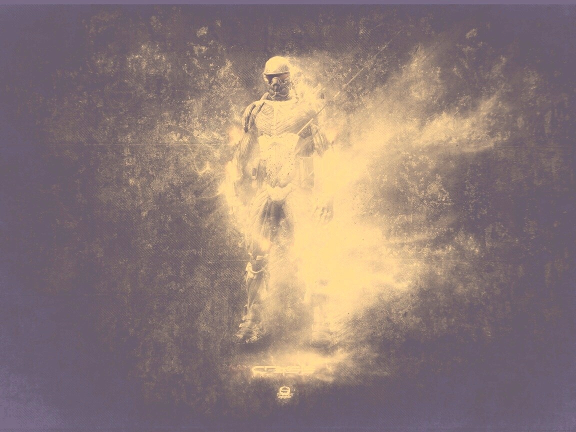 Нанокостюм из Crysis обои