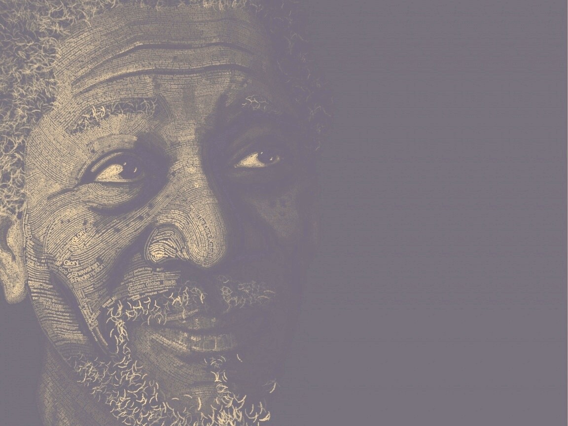 Морган Фриман — текстовый портрет обои