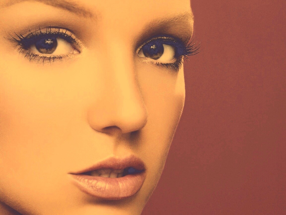 Лицо Бритни обои