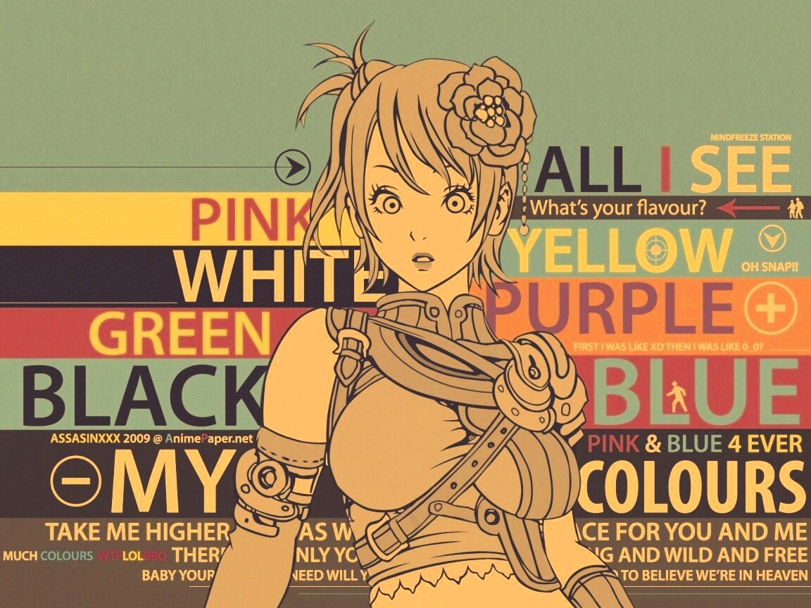 Раскрась её обои